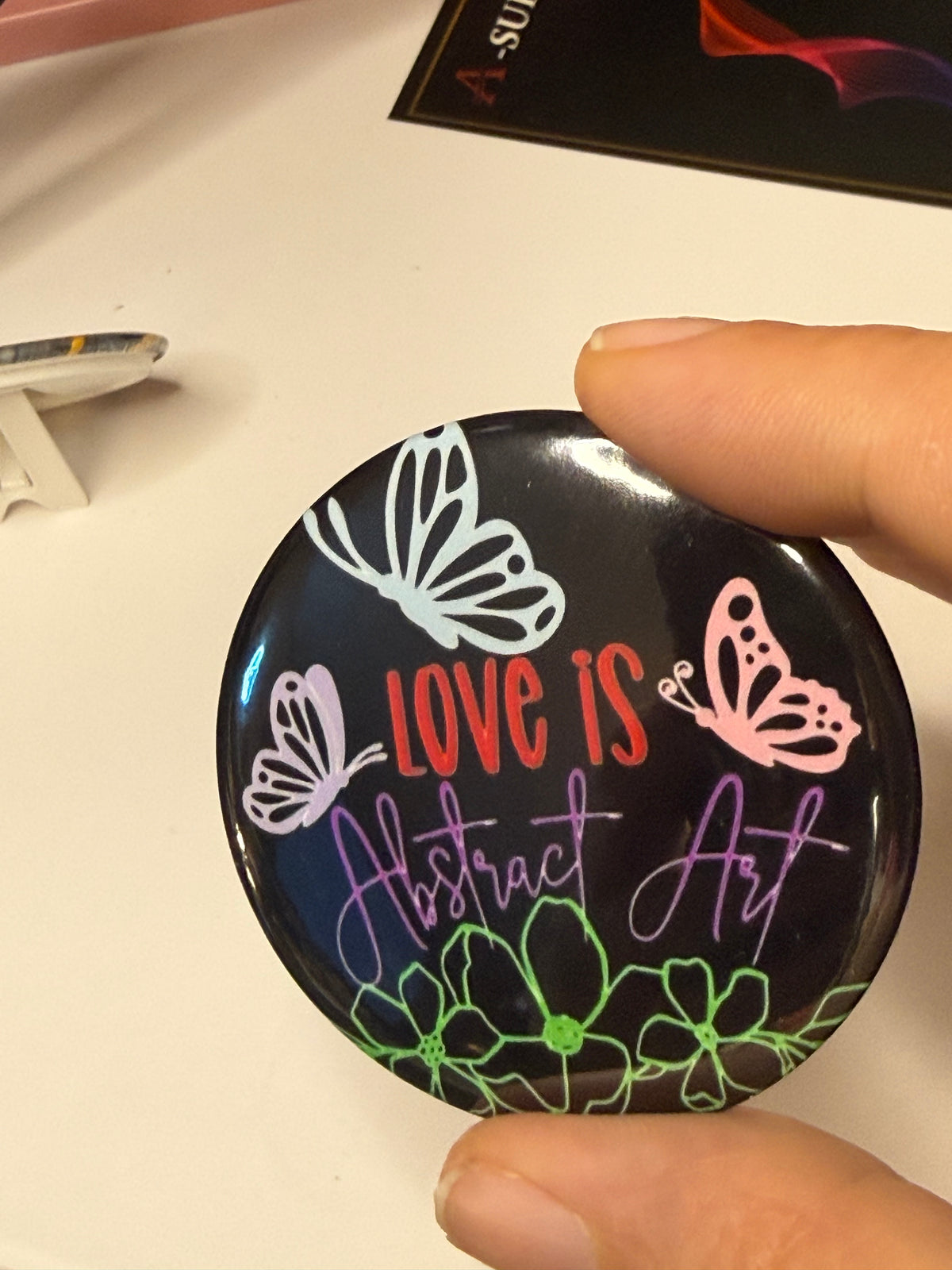 Personalized Photo pocket mirror